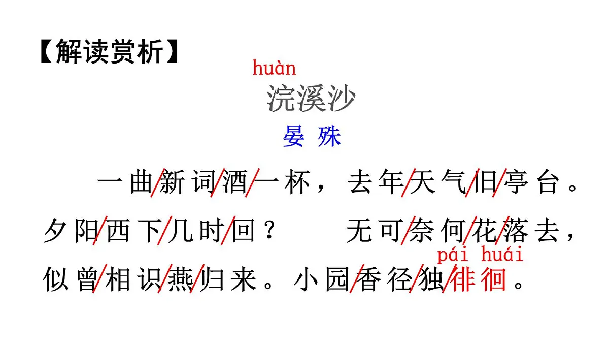 新人教部编版八年级语文上册 第六单元 课外古诗词诵读 课件第6页