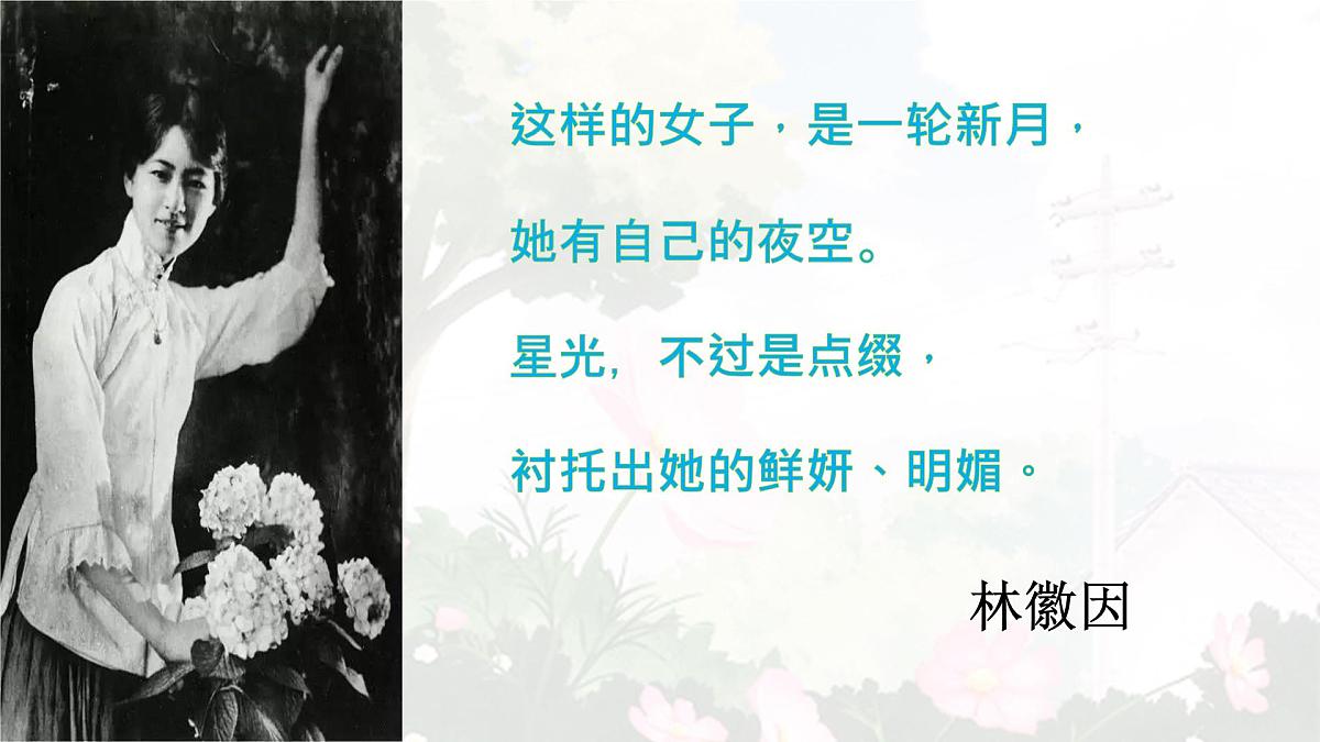 统编版九年级语文上册教学课件《你是人间的四月天》第3页