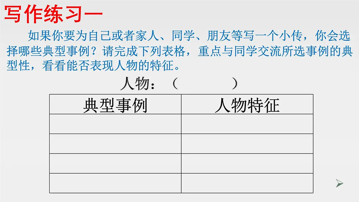 新人教部编语文八上 第二单元《学写传记》-课件第8页