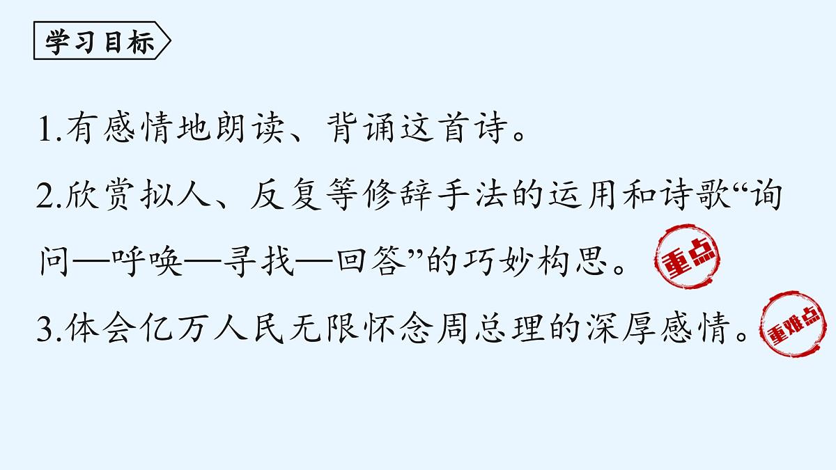 2周总理,你在哪里-2025—2026学年统编版语文九年级上册课件第8页