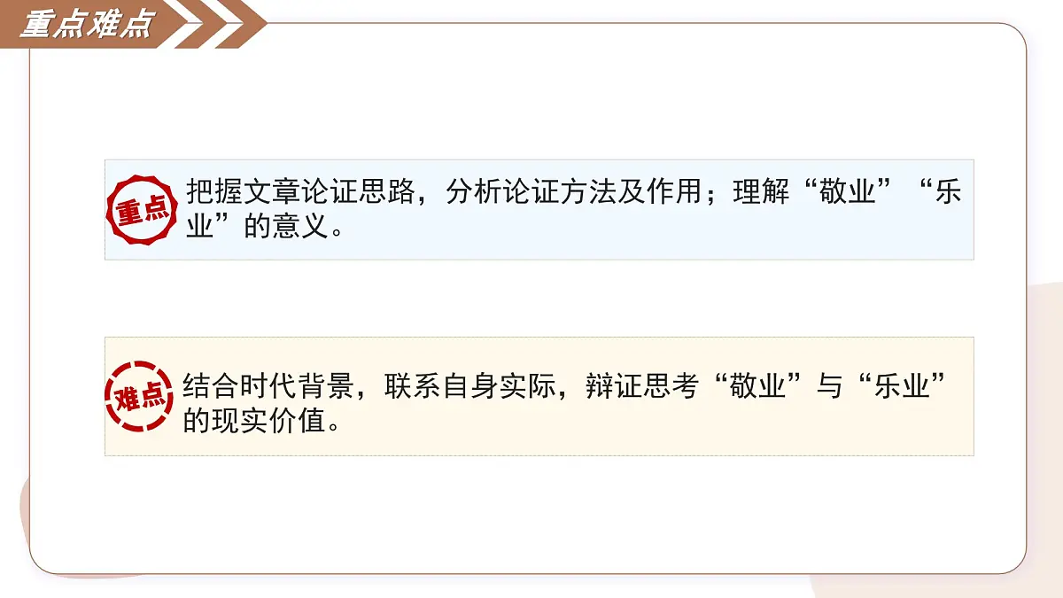 7 敬业与乐业(素养进阶教学课件)-2025-2026学年九年级语文上册(统编版)第4页