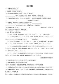 2025年福建省中考语文真题及解析