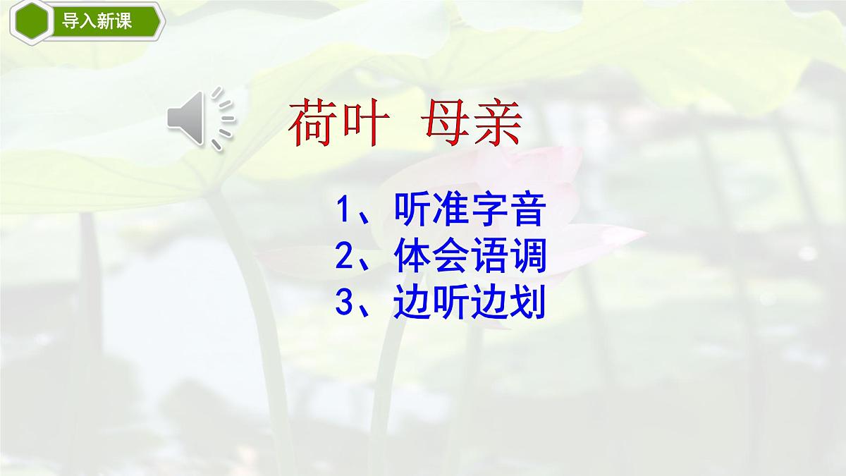 统编版七年级语文上册课件第7课《散文诗二首-荷叶 母亲》第5页