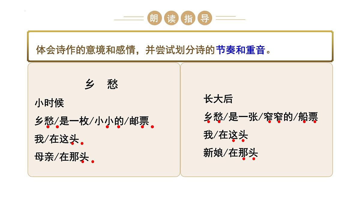 部编九年级云上册第一单元同步精品课件第4课《乡愁》 (余光中)第8页