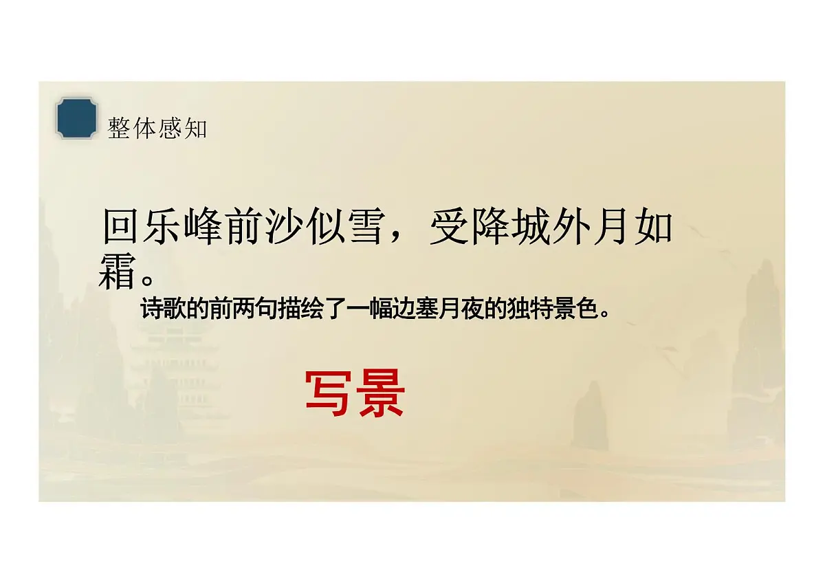 第三单元课外古诗词诵读《夜上受降城闻笛》课件 统编版语文七年级上册第6页