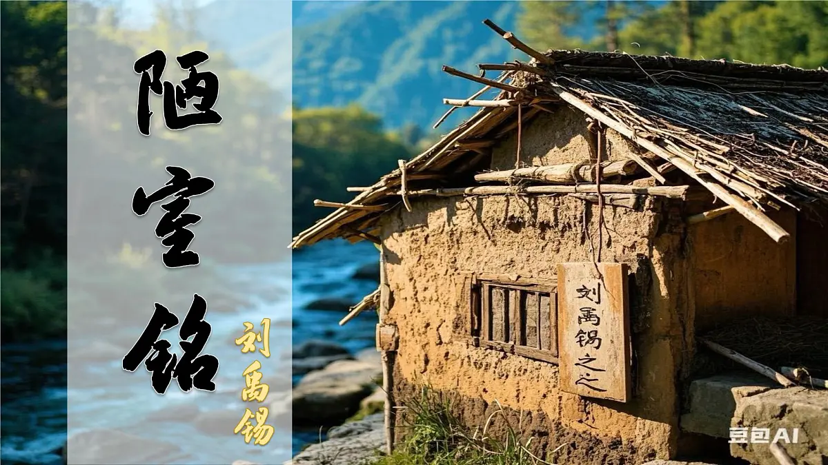 七下17 短文两篇《陋室铭》课件第3页