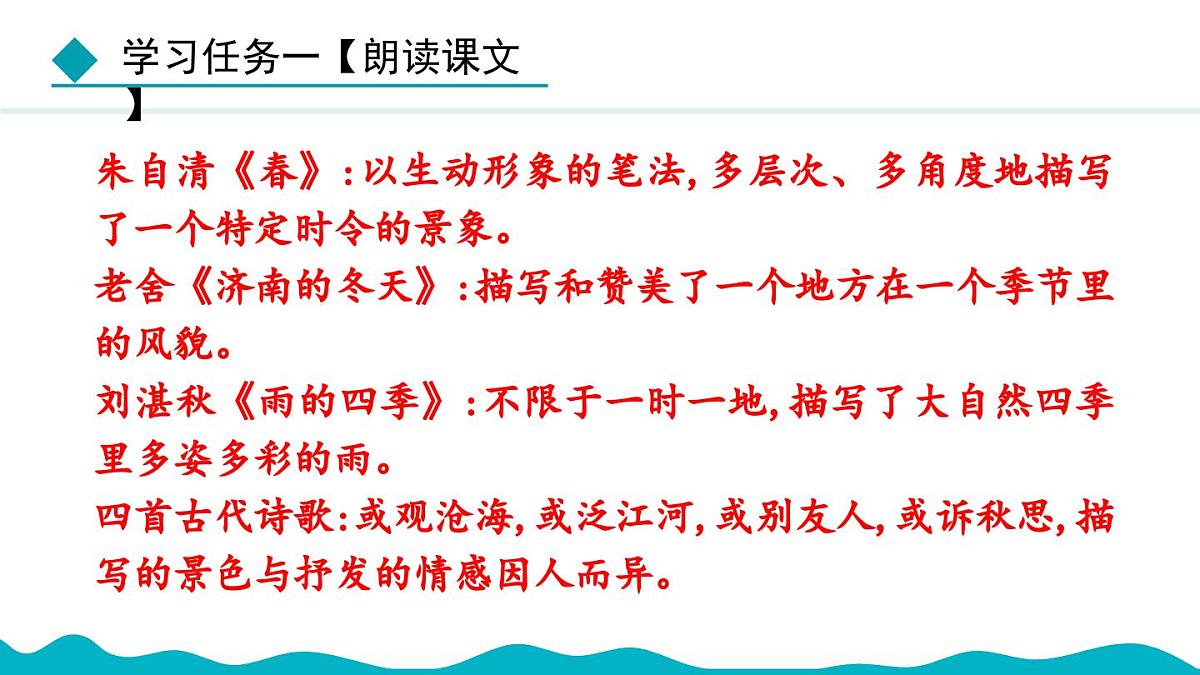 阅读综合实践第7页