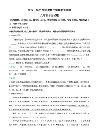 江苏省徐州市铜山区2024-2025学年八年级下学期期末语文试题（含答案）