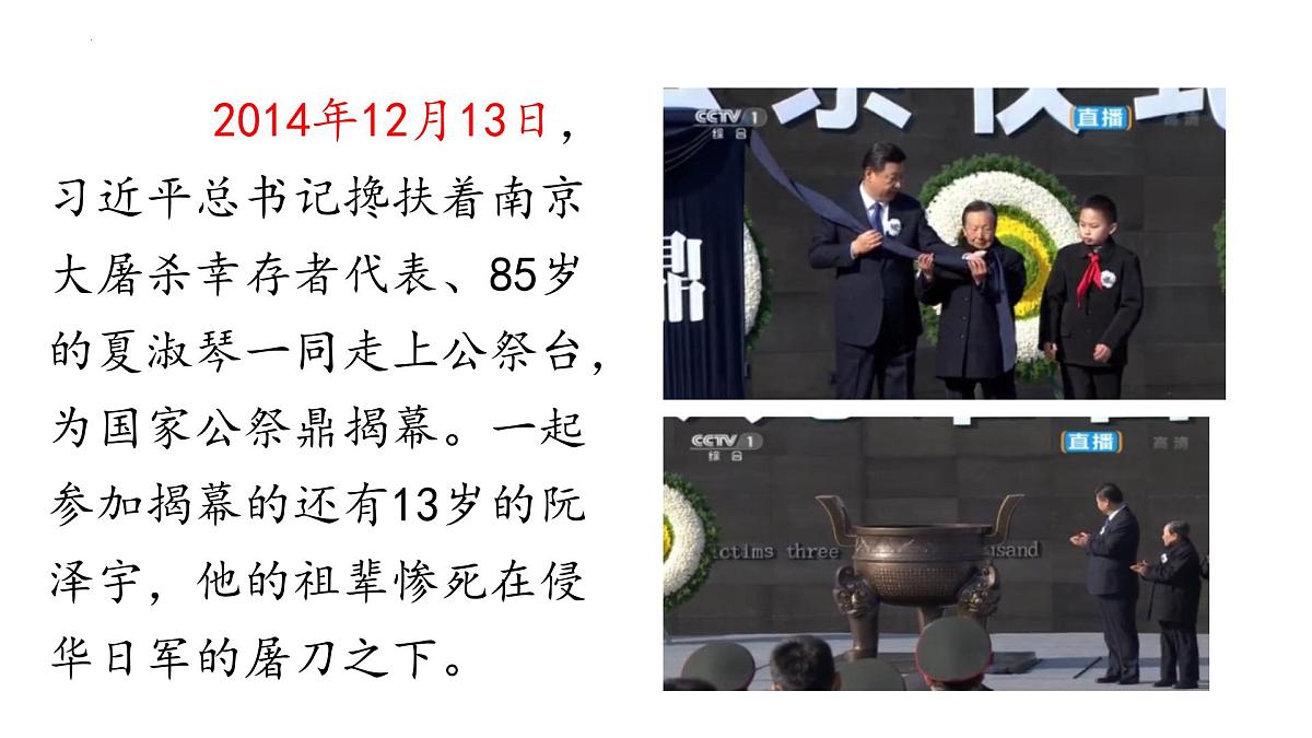 第6课《国行公祭,为佑世界和平》课件 2024—2025学年统编版语文八年级上册第4页