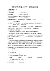 江苏省无锡锡山区2025年中考二模[中考模拟]考试语文试卷（解析版）