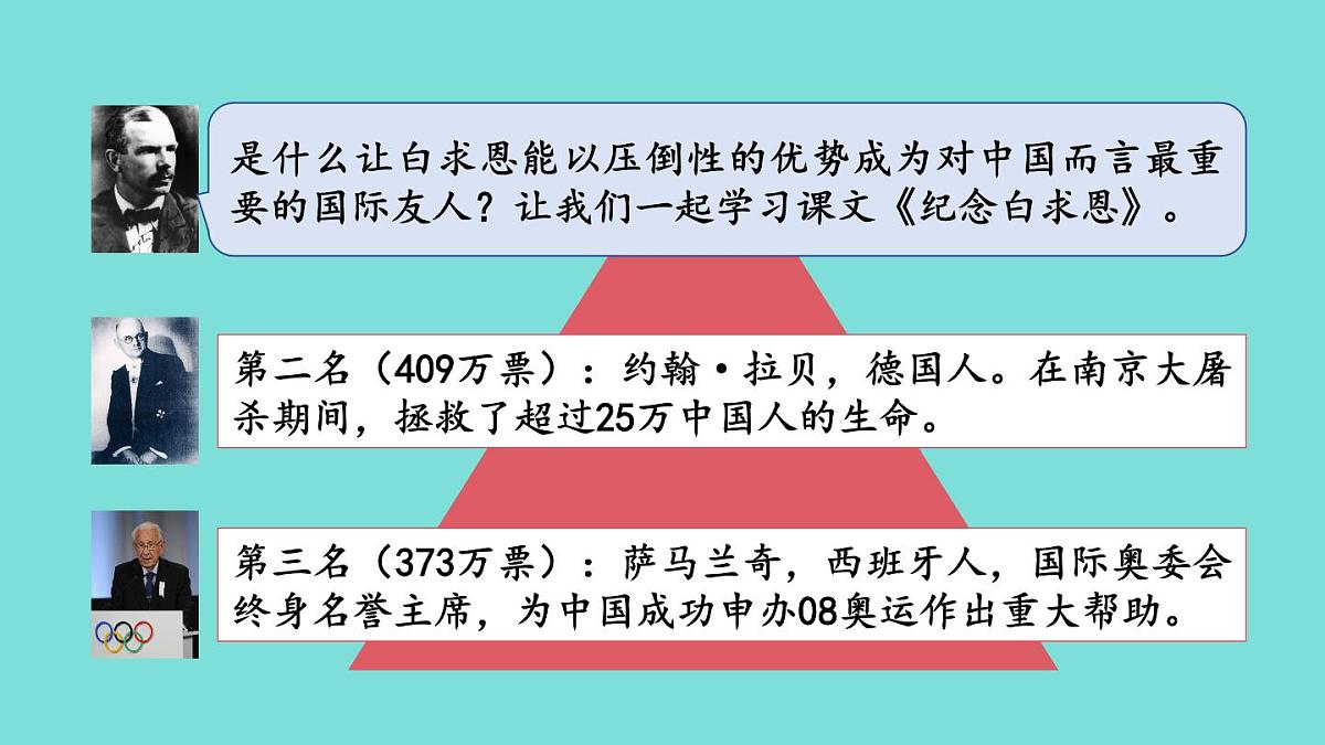 2025年部编版七年级语文上册 13《纪念白求恩》(课件)第4页