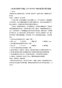山东省济南市长清区2025年中考一模考试语文试卷（解析版）
