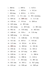 初中语文考试易错字音300个（建议收藏）