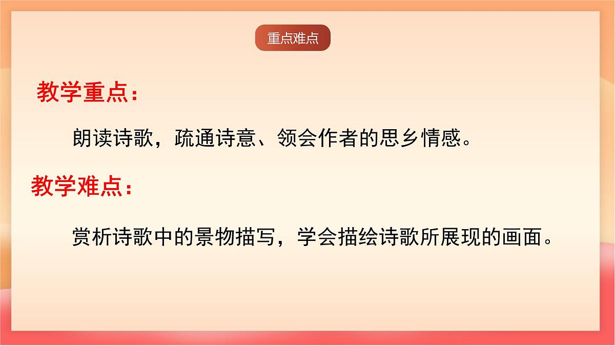 人教部编版(五四制)语文七年级上册(2024)第4课 《次北固山下》课件第5页