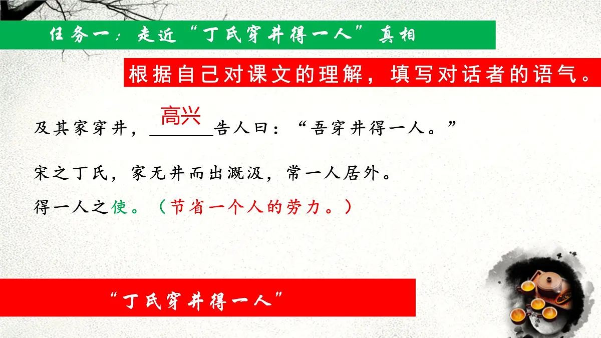 部编版七年级上学期语文《寓言四则:穿井的一人》课件第6页