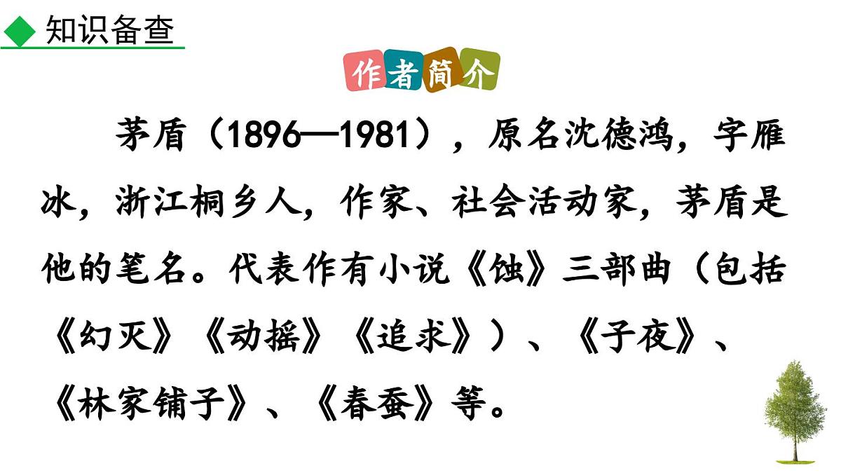 统编版语文八年级语文上册16 白杨礼赞 课件第4页