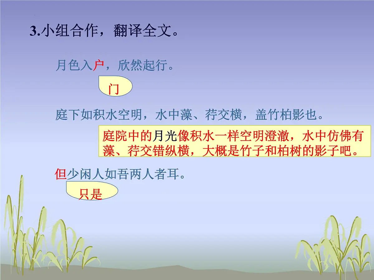 第12课《记承天寺夜游》课件-八年级语文统编版上册第5页