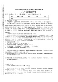 广东省湛江市麻章区2024-2025学年八年级下学期期末考试语文试题（含答案）