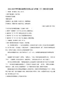 2024-2025学年湖北省武汉市洪山区七年级(下)期末语文试卷(含详细答案解析)