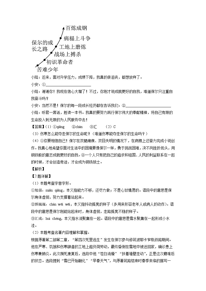 安徽省六安市金寨县2024-2025学年七年级下学期期末考试语文试卷(解析版)第2页