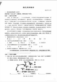 重庆市西南大学附属中学2025-2026学年九年级上学期期中考试语文试题