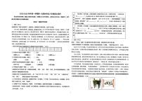 新疆克拉玛依市独山子第三中学2025-2026学年八年级上学期第一次限时作业（期中考试）语文试题