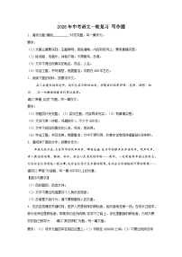 写作题-2026年中考语文一轮专题复习讲练（全国通用）