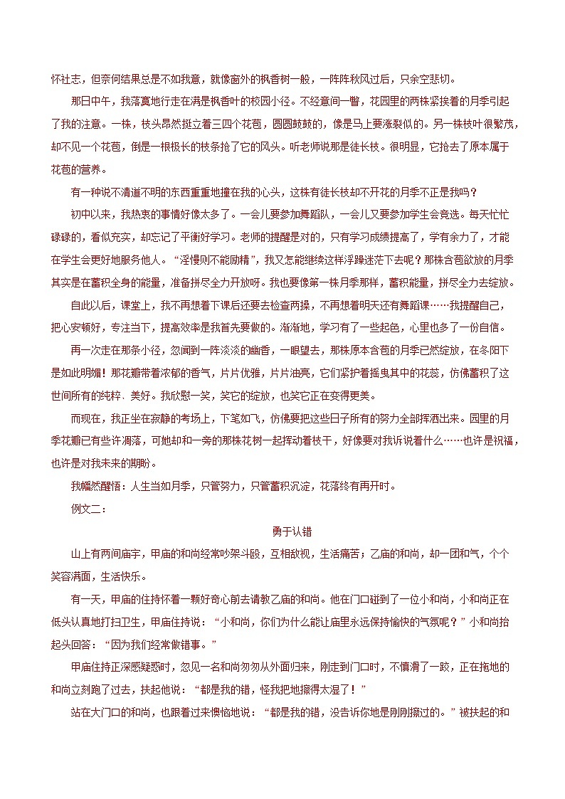 专题09:作文中考语文真题分项汇编(浙江专用)第2页