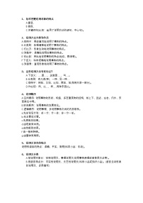 2026年初中语文中考专题复习学案：说明文知识梳理