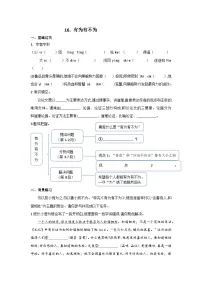 人教部编版（2024）七年级下册（2024）有为有不为精练