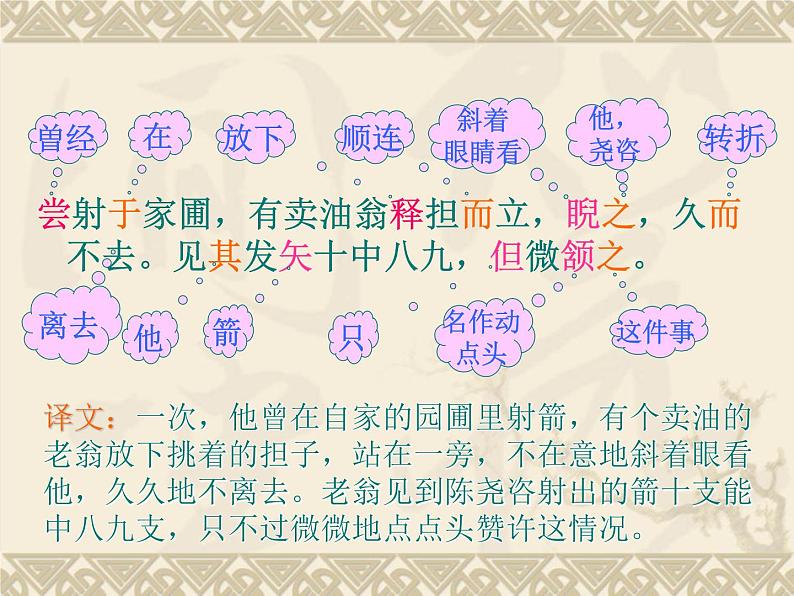 12 《卖油翁》第一课时 课件第8页