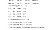 初中语文语文版九年级下册第四单元单元综合与测试单元测试一课一练