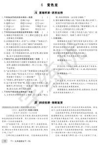 初中语文人教部编版九年级下册6 变色龙学案