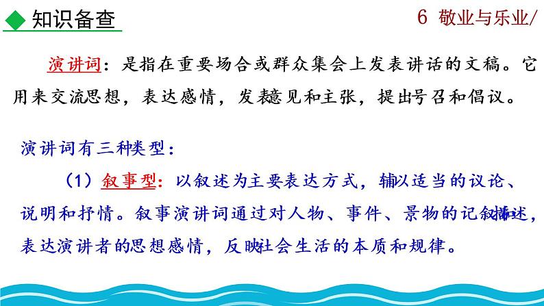 部编版语文九年级上册:7《敬业与乐业》课件06