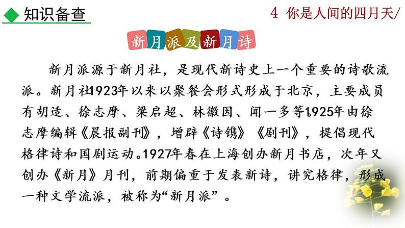 部编版语文九年级上册:5《你是人间的四月天》课件+音频素材07