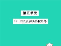 语文18 在长江源头各拉丹冬教学演示ppt课件