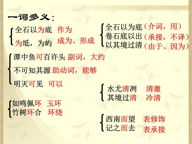 八年级上语文课件小石潭记 (12)_鲁教版08