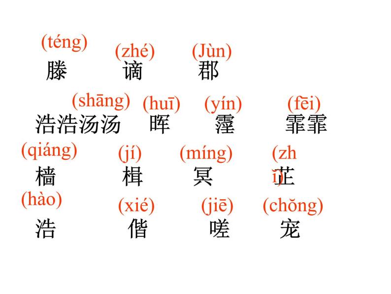 八年级上语文课件醉翁亭记 (6)_鲁教版08