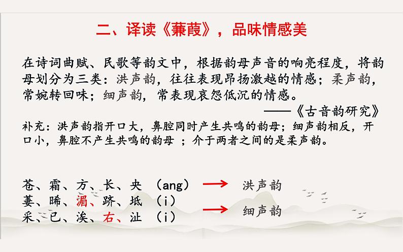 《蒹葭》公开课优课课件05