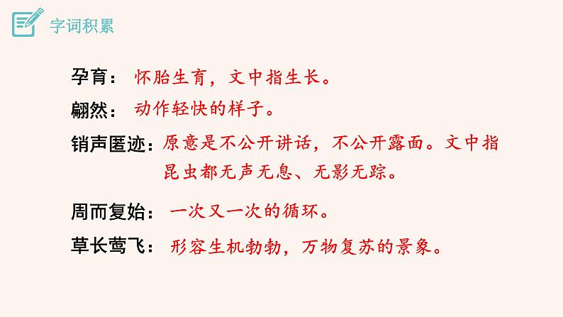 八年级语文下册(统编)第二单元 5大自然的语言课件第7页