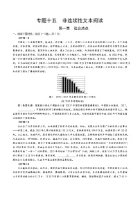 初中语文中考模拟试卷 专题十五  非连续性文本阅读