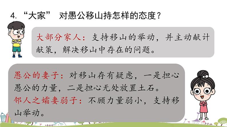 部编版八年级语文上册 第6单元 24《愚公移山》第2课时PPT课件08