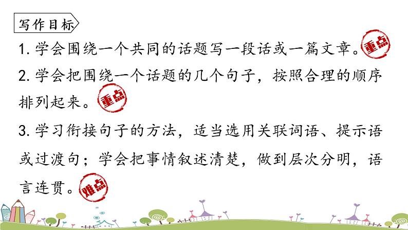 部编版八年级语文上册 第4单元 《写作:语言要连贯》PPT课件04