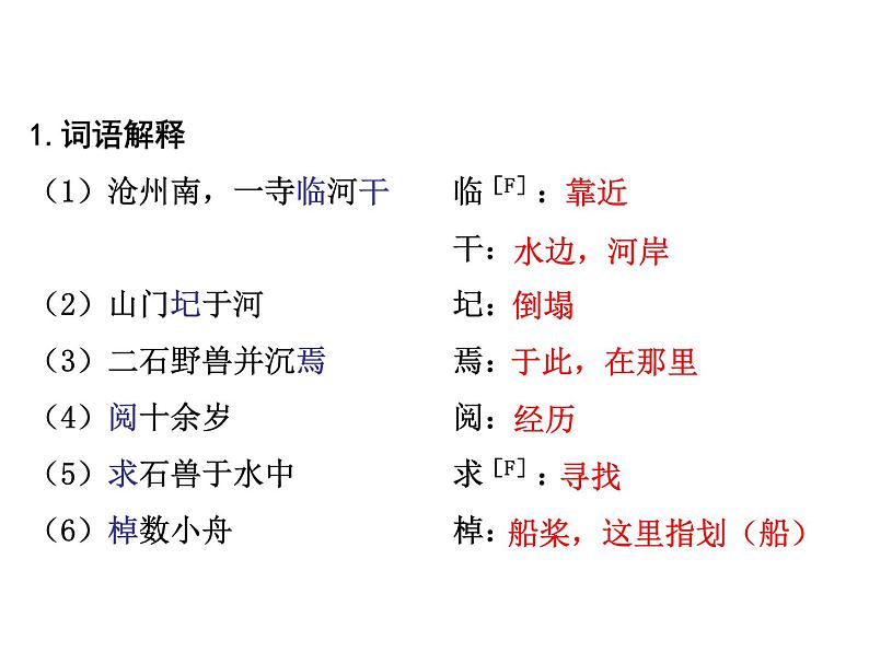 部编版语文七年级下册河中石兽5 课件第4页