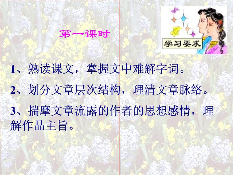 部编版语文七年级下册紫藤萝瀑布7 课件02