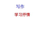 初中语文人教部编版七年级下册写作 学习抒情教课内容课件ppt