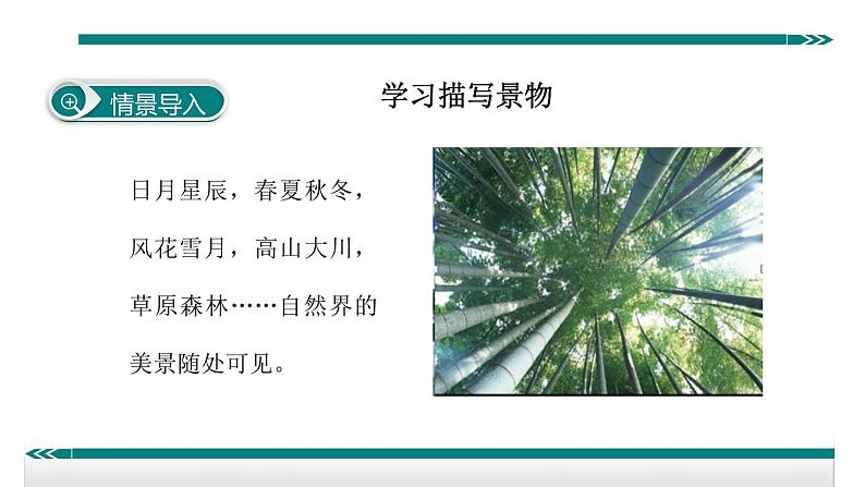 人教部编语文八年级上 学习描写景物 课件02