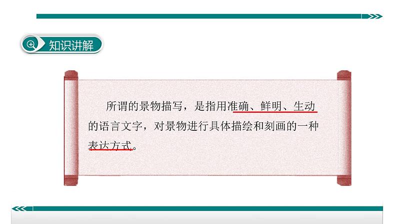 人教部编语文八年级上 学习描写景物 课件04