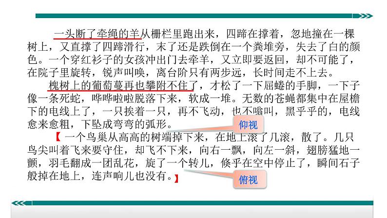 人教部编语文八年级上 学习描写景物 课件08
