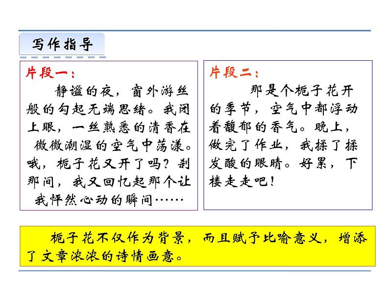 人教部编语文八年级上 第三单元 写作 学习描写景物 课件05